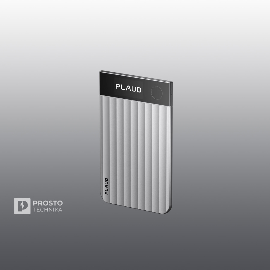 Диктофон Plaud Note Pro с искусственным интеллектом ChatGPT, 64Gb, серебристый (SIlver)